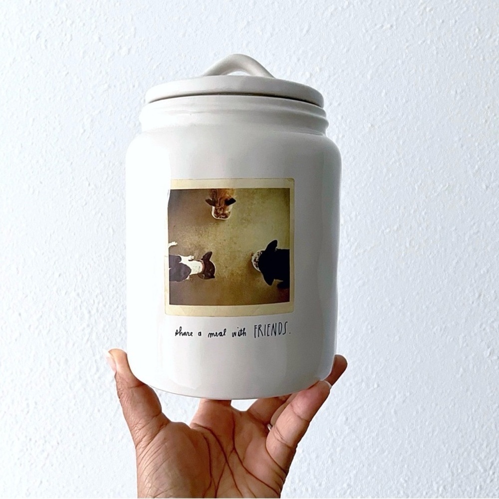 Rare Vintage Rae Dunn Double-Sided COCOA Canister Artisan Collection HTF 7.5” - Picture 2 of 10